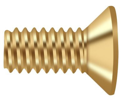 Deltana Machine Screw; Brass; #12 x 1/2"; Deltana