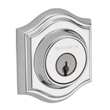 Baldwin Reserve Single Cylinder Traditional Arch Deadbolt with 6AL Latch and Dual Strike Baldwin Reserve