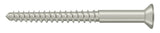 Deltana Wood Screw; SB; #12 x 2-1/2"; Deltana