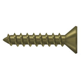 Deltana Wood Screw; ST; #10 x 1"; Deltana