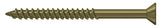 Deltana Wood Screw; ST; #10 x 2-1/2"; Deltana