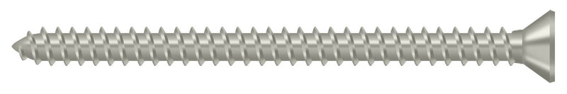 Deltana Wood Screw; Steel; #9 x 2-1/2"; Deltana