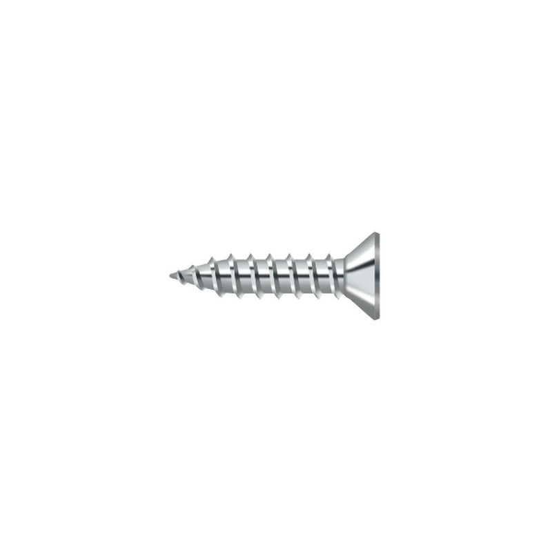 Deltana Wood Screw; Steel; #9 x 3/4"; Deltana