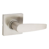 Safelock Winston Lever Square Rose Passage Lock with RCAL Latch and RCS Strike Kwikset