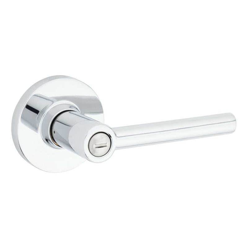 Safelock Reminy Lever Round Rose Push Button Privacy Lock with RCAL Latch and RCS Strike Safelock