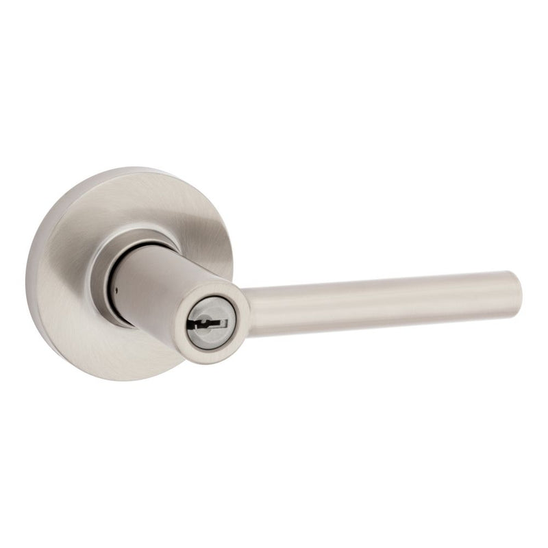 Safelock Reminy Lever Round Rose Push Button Entry Lock with RCAL Latch and RCS Strike Safelock