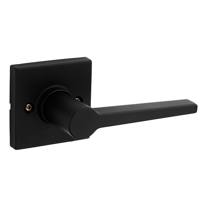 Safelock Daylon Lever with Square Rose Half Dummy Kwikset