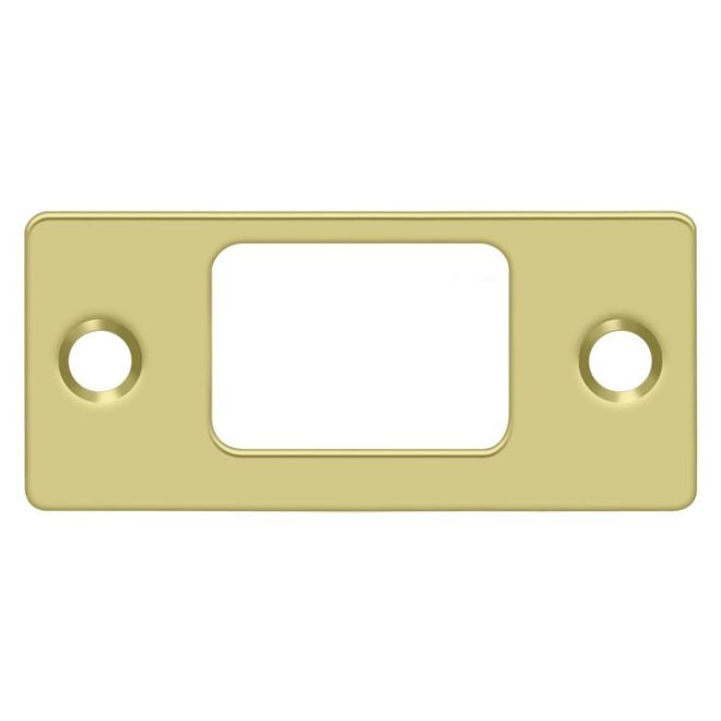 Deltana Strike Plate; Deadbolt; 2-3/4" x 1-1/4"; Deltana