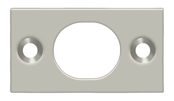 Deltana Strike Plate For 6" Flush Bolt; Deltana