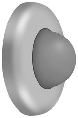 Deltana Wall Mount Convex Flush Bumper; 2-1/2" Diameter; Deltana