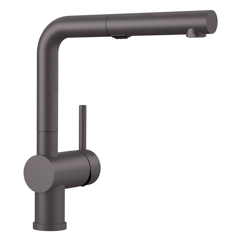 Blanco Linus Low Arc Pull-Out Dual-Spray Kitchen Faucet Blanco