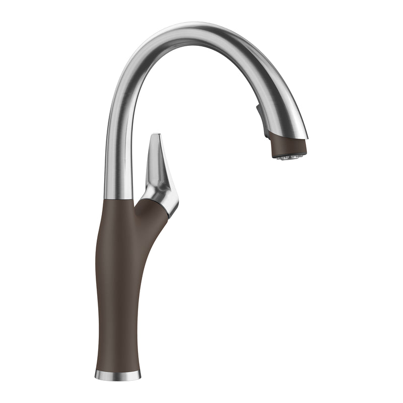 Blanco Artona Pull-Down Dual-Spray Kitchen Faucet Blanco