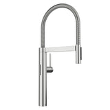 Blanco Culina II Pull-Down Dual-Spray Touchless Sensor Kitchen Faucet Blanco