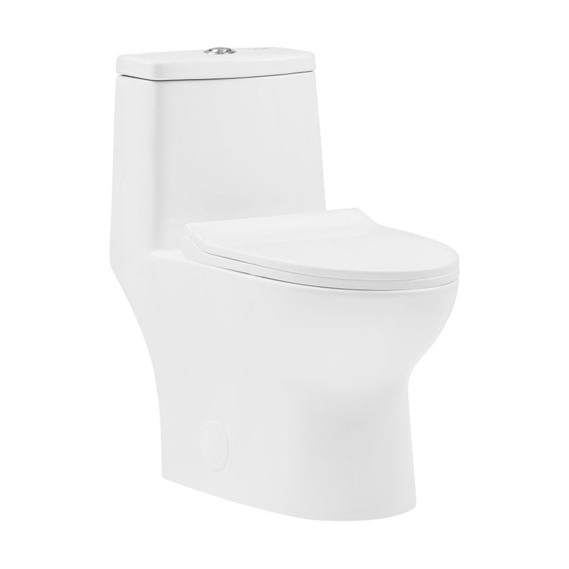 Swiss Madison Ivy One Piece Toilet Dual Vortex Flush 1.1/1.6 gpf