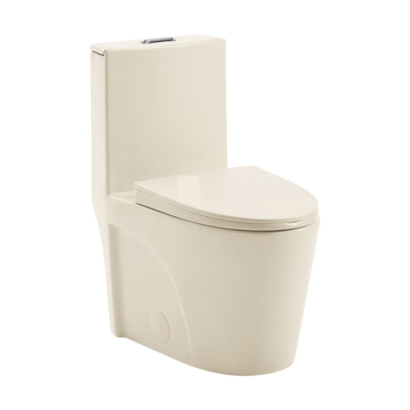 Swiss Madison St. Tropez One-Piece Elongated Toilet Vortex Dual-Flush 1.1/1.6 gpf