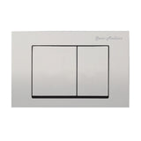 Swiss Madison Wall Mount Dual Flush Actuator plate with Square Push Buttons Swiss Madison