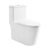 Swiss Madison Dreux High Efficiency One-Piece Elongated Toilet with 0.8 GPF Water Saving Patented Technology