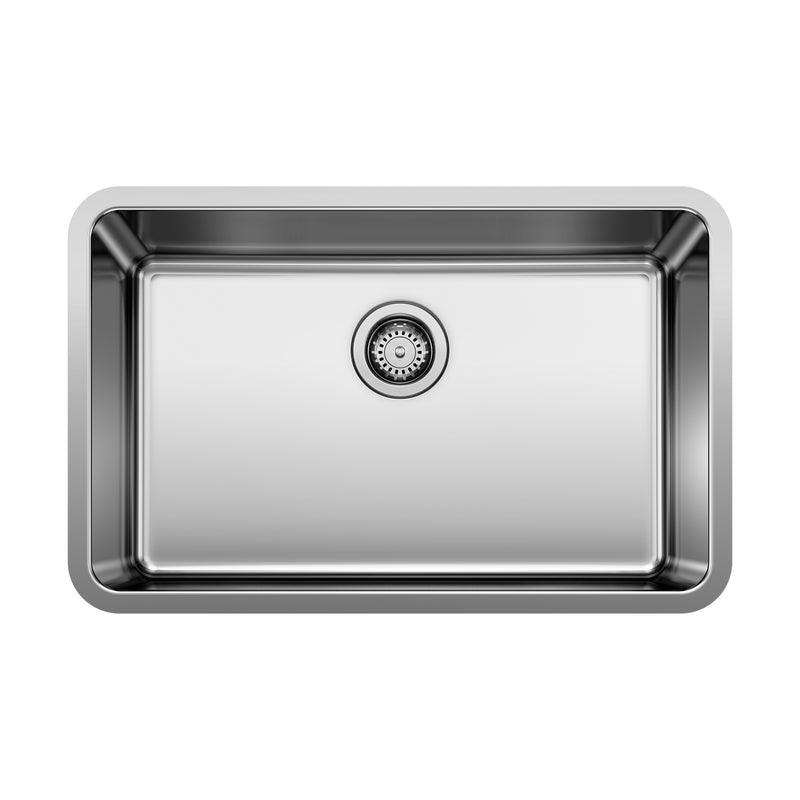 Blanco Formera 28" Single Bowl Undermount Stainless Steel Kitchen Sink Blanco