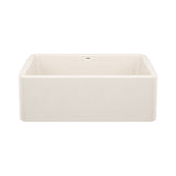 Blanco Ikon SILGRANIT 30" Single Bowl Apron-Front Farmhouse Sink Blanco