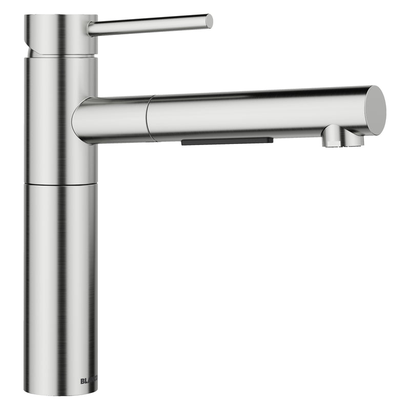 Blanco Alta II Low Arc Pull-Out Dual-Spray Kitchen Faucet Blanco