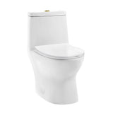 Swiss Madison Ivy One Piece Toilet Dual Vortex Flush 1.1/1.6 gpf