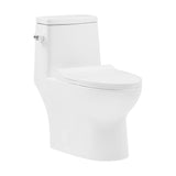 Swiss Madison Ivy One-Piece Toilet Left Side Flush 1.28 gpf