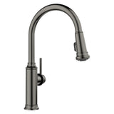 Blanco Empressa High Arc Pull-Down Dual-Spray Kitchen Faucet Blanco