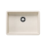 Blanco Precis SILGRANIT 25" ADA Single Bowl Undermount Kitchen Sink Blanco