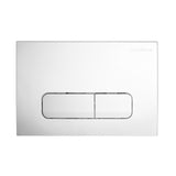 Swiss Madison Wall Mount Dual Flush Actuator Plate with Rectangle Push Buttons Swiss Madison