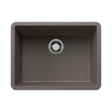 Blanco Precis SILGRANIT 24" Single Bowl Undermount Kitchen Sink Blanco