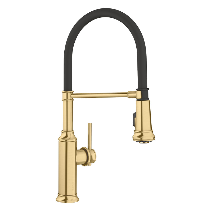 Blanco Empressa Semi-Pro Pull-Down Dual-Spray Kitchen Faucet Blanco