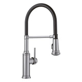 Blanco Empressa Semi-Pro Pull-Down Dual-Spray Kitchen Faucet Blanco