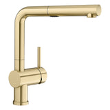 Blanco Linus Low Arc Pull-Out Dual-Spray Kitchen Faucet Blanco