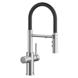 Blanco Catris Flexo Filter-Ready Semi-Pro Pull-Down Dual-Spray Kitchen Faucet Blanco