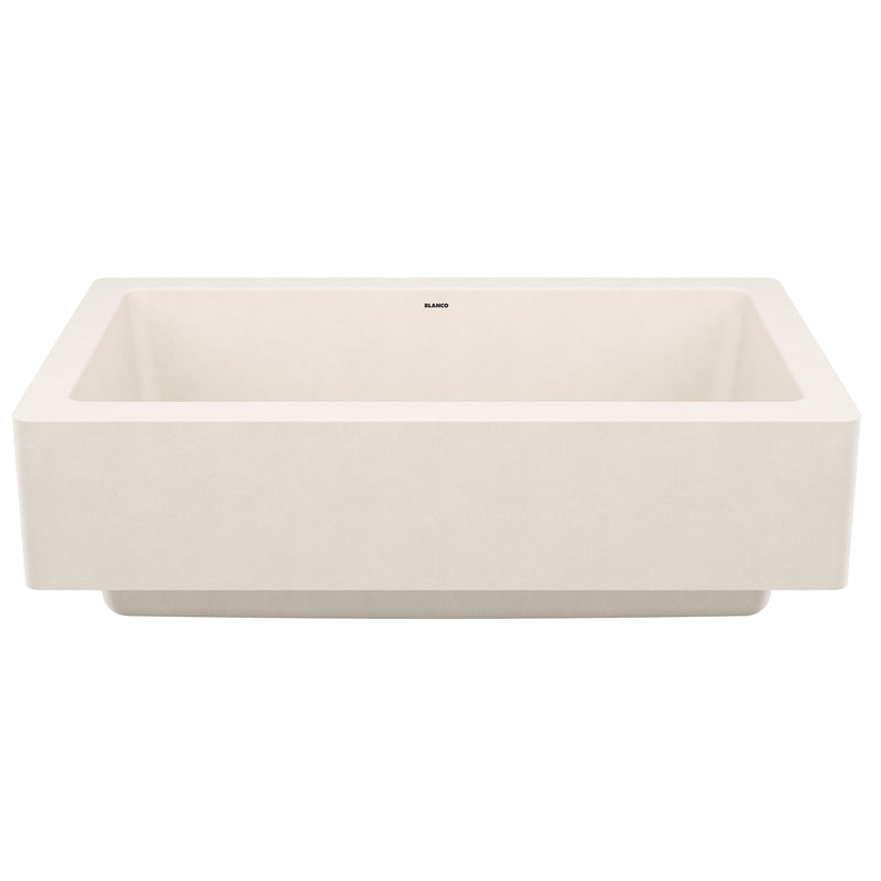 Blanco Vintera SILGRANIT 30" Single Bowl Apron-Front Farmhouse Sink Blanco