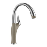 Blanco Artona Pull-Down Dual-Spray Kitchen Faucet Blanco