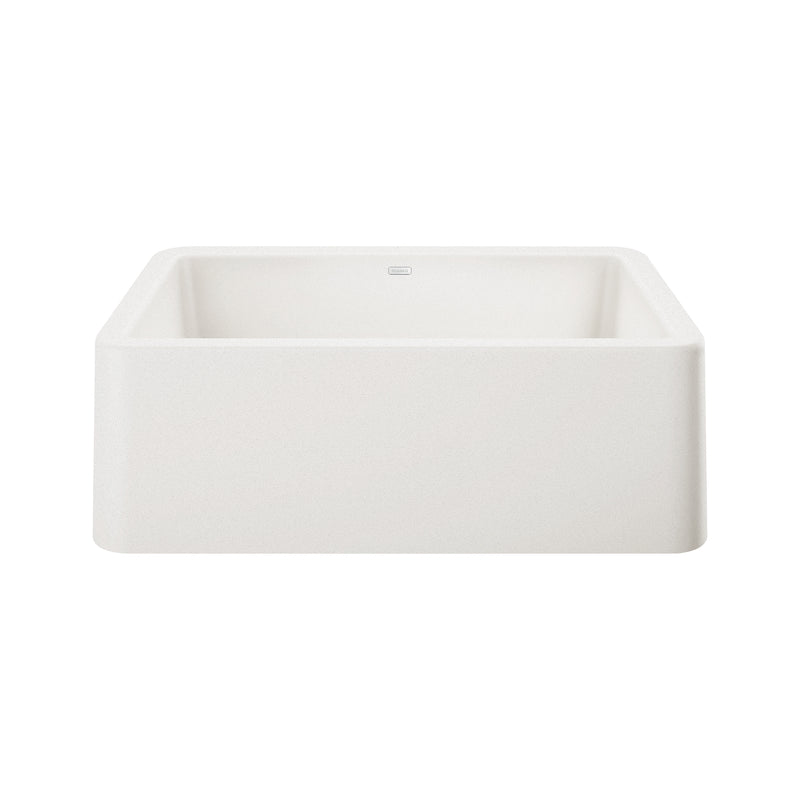 Blanco Ikon SILGRANIT 30" Single Bowl Apron-Front Farmhouse Sink Blanco