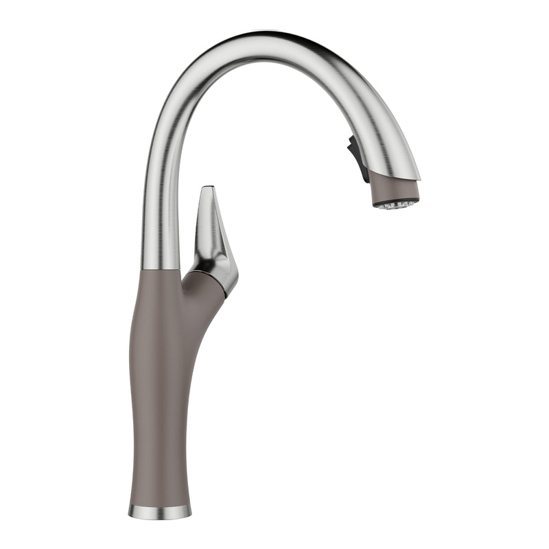 Blanco Artona Pull-Down Dual-Spray Kitchen Faucet Blanco