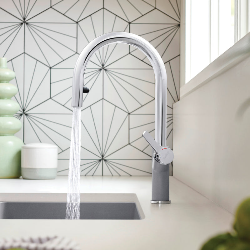 Blanco Urbena Pull-Down Dual-Spray Kitchen Faucet Blanco