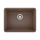 Blanco Precis SILGRANIT 24" Single Bowl Undermount Kitchen Sink Blanco