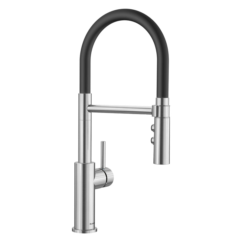 Blanco Catris Flexo Semi-Pro Pull-Down Dual-Spray Kitchen Faucet Blanco