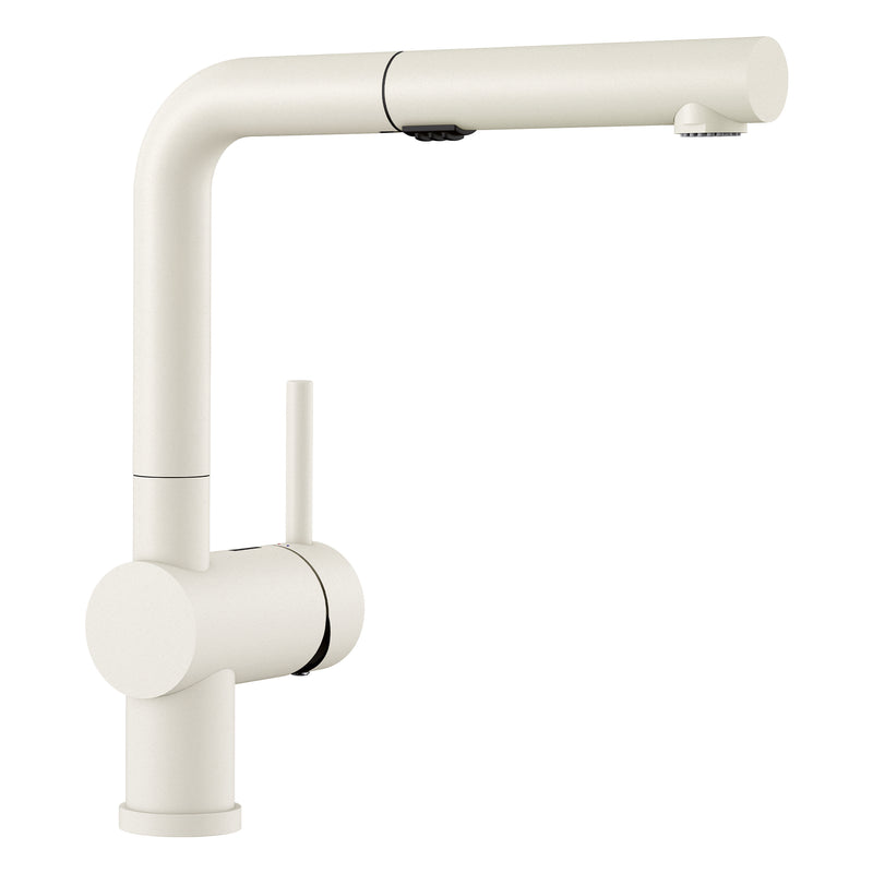 Blanco Linus Low Arc Pull-Out Dual-Spray Kitchen Faucet Blanco