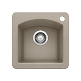 Blanco Diamond SILGRANIT 15" Dual Mount Bar Sink Blanco