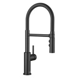 Blanco Catris Flexo Semi-Pro Pull-Down Dual-Spray Kitchen Faucet Blanco