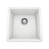 Blanco Performa SILGRANIT 17" Undermount Bar Sink Blanco