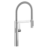 Blanco Culina II Pull-Down Dual-Spray Touchless Sensor Kitchen Faucet Blanco