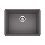 Blanco Precis SILGRANIT 24" Single Bowl Undermount Kitchen Sink Blanco