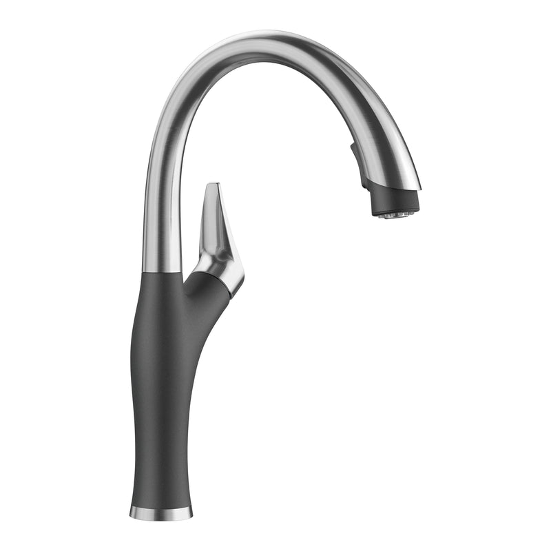 Blanco Artona Pull-Down Dual-Spray Kitchen Faucet Blanco