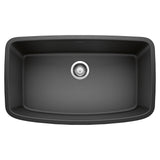 Blanco Valea SILGRANIT 32" Super Single Undermount Kitchen Sink Blanco