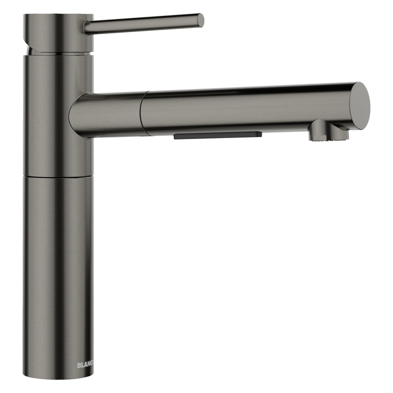 Blanco Alta II Low Arc Pull-Out Dual-Spray Kitchen Faucet Blanco